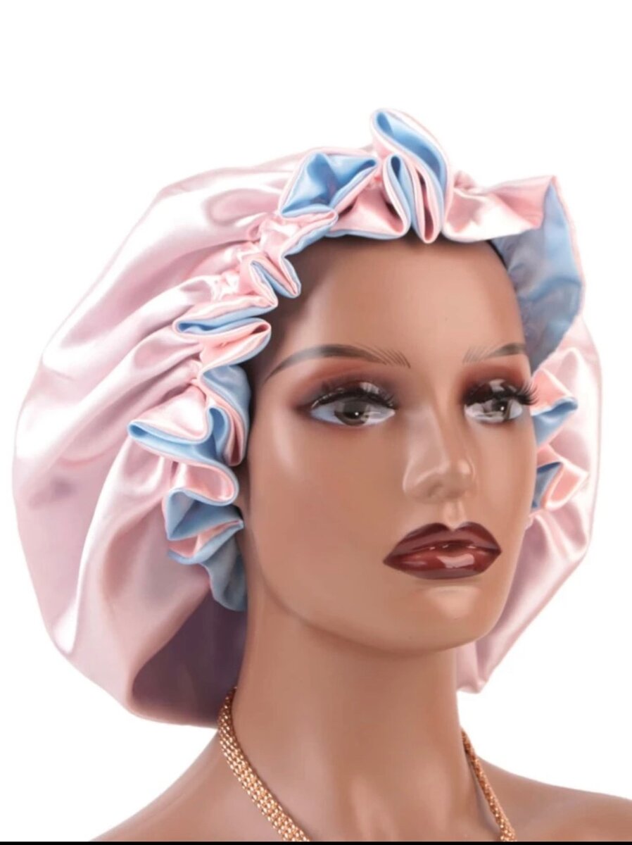 2 in 1 hair bonnet