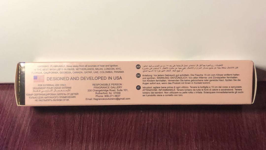 Parfum Valentime Spray 35ml