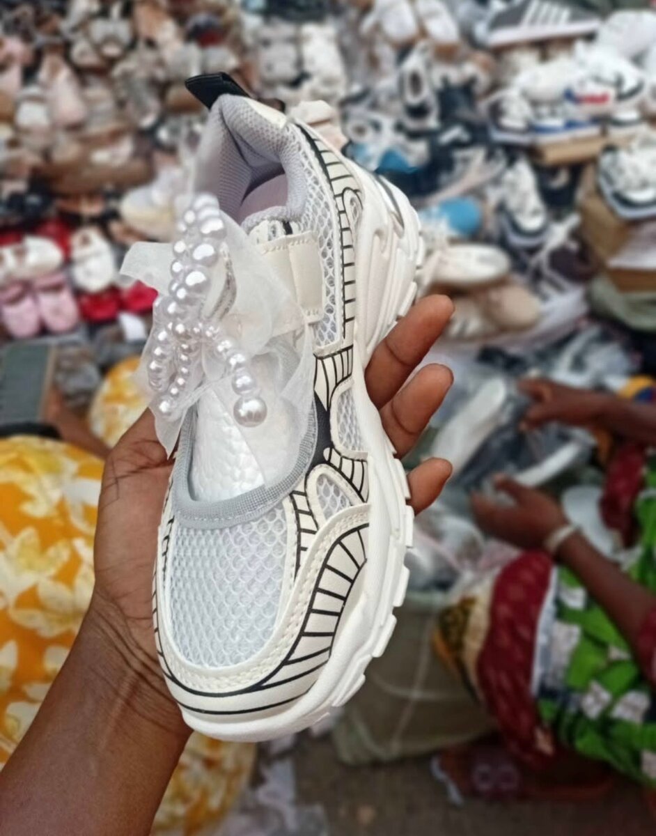 Baskets Enfant Filles Perles