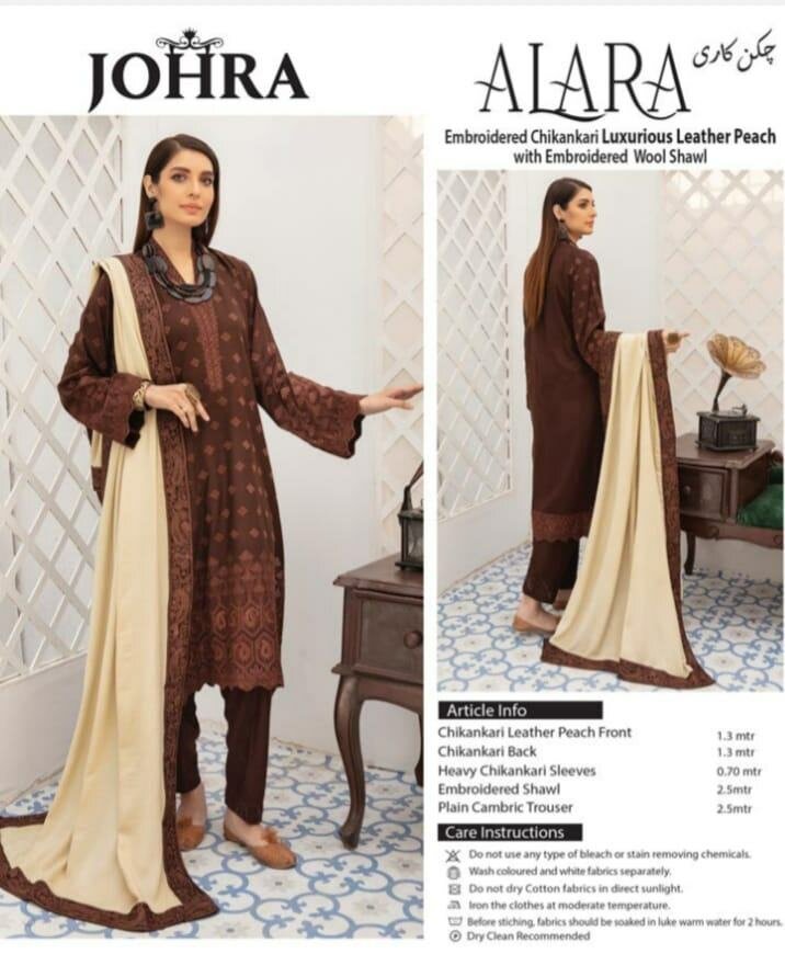 Johra Alara chikankari