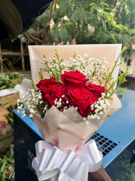 Bouquet de Roses Rouges