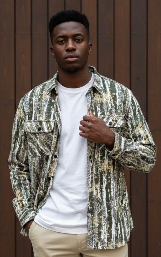 Chemise Homme Imprimé Mode