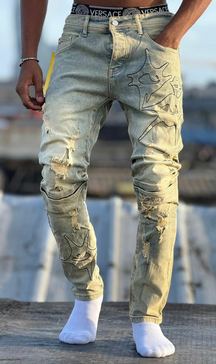 Jeans décontractés homme stylés