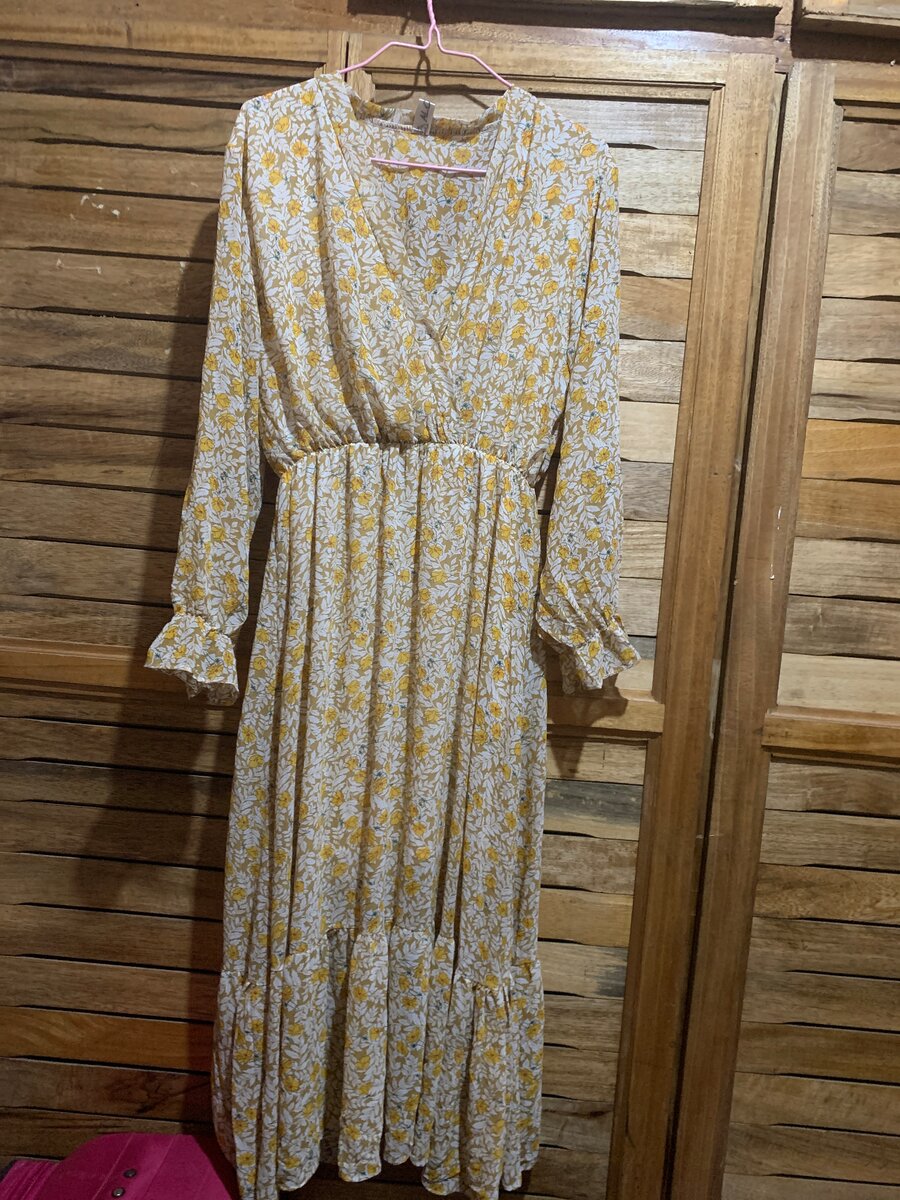 Robe longue fleurie élégante