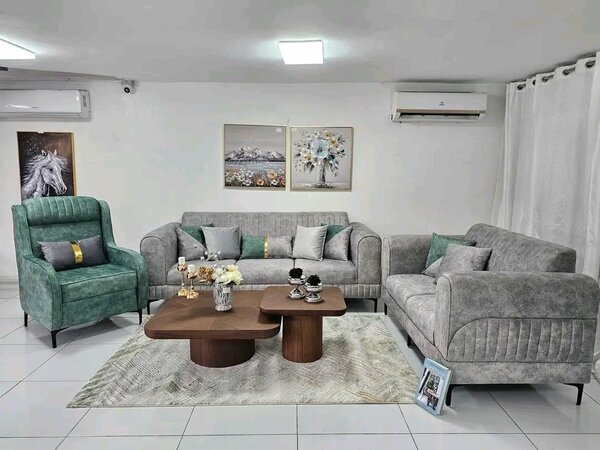 Canapé d'angle moderne luxueux