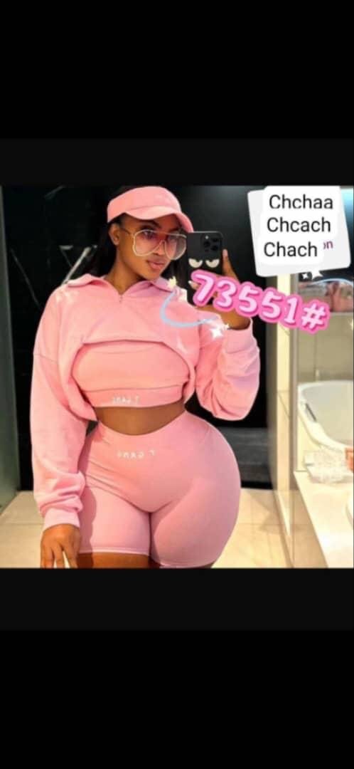 Ensemble Sport Femme Rose