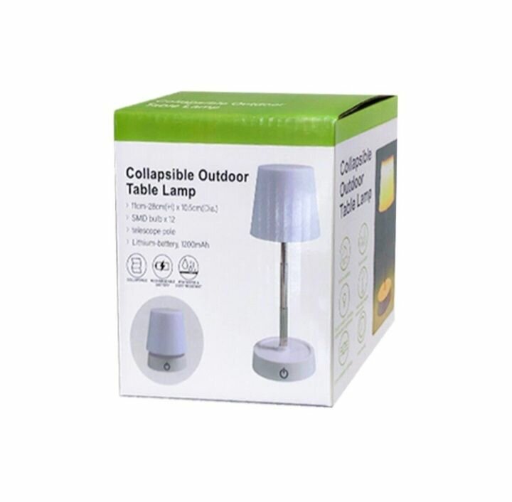 Lampe de Table Extérieure Pliable