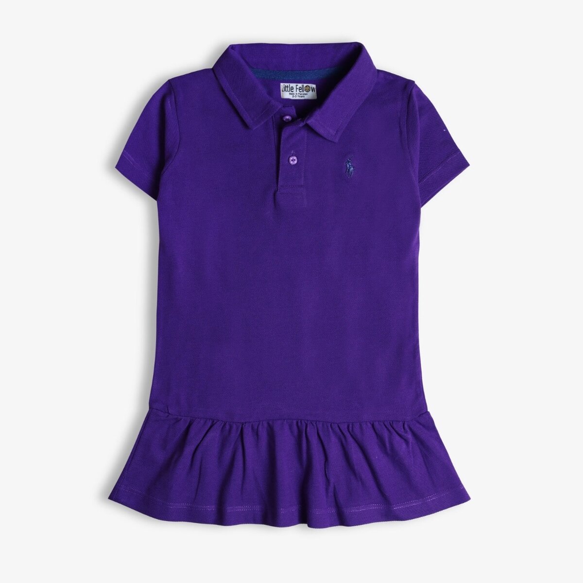 Purple polo frock