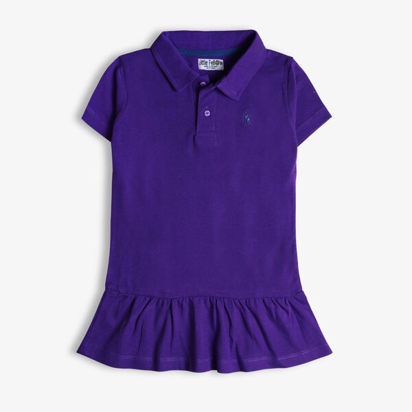 Purple polo frock