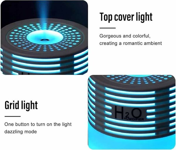 Mini humidificateur de couleur USB, atomiseur coloré pour Ta