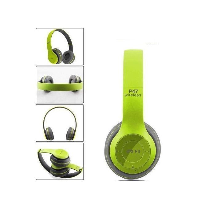 Casque Audio Bluetooth P47 Portable Avec Microphone Wireless