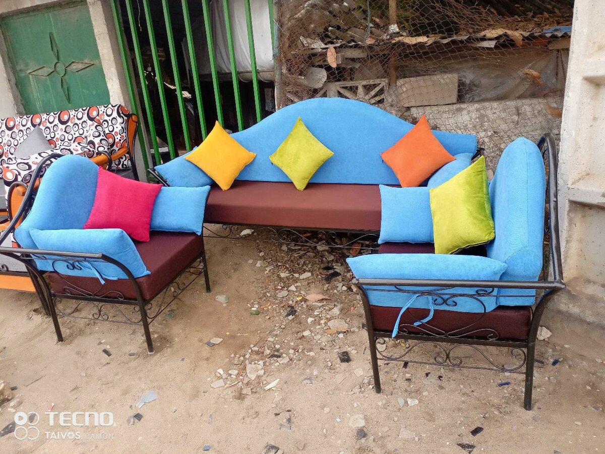 Fauteuil en fer forgé