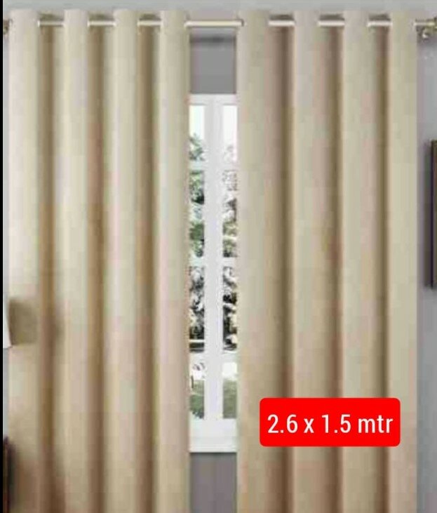 Thick blackout curtains