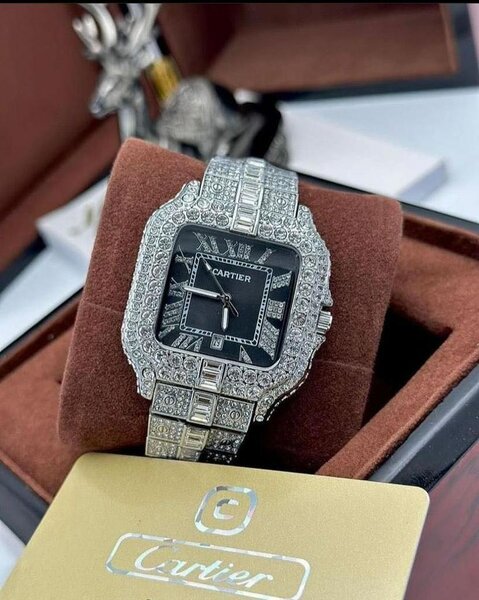 Cartier ice stone watch