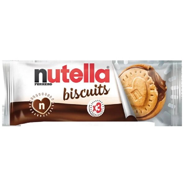 Biscuits Nutella variés