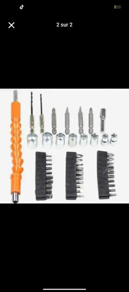 Kit Tournevis Électrique Multifonction