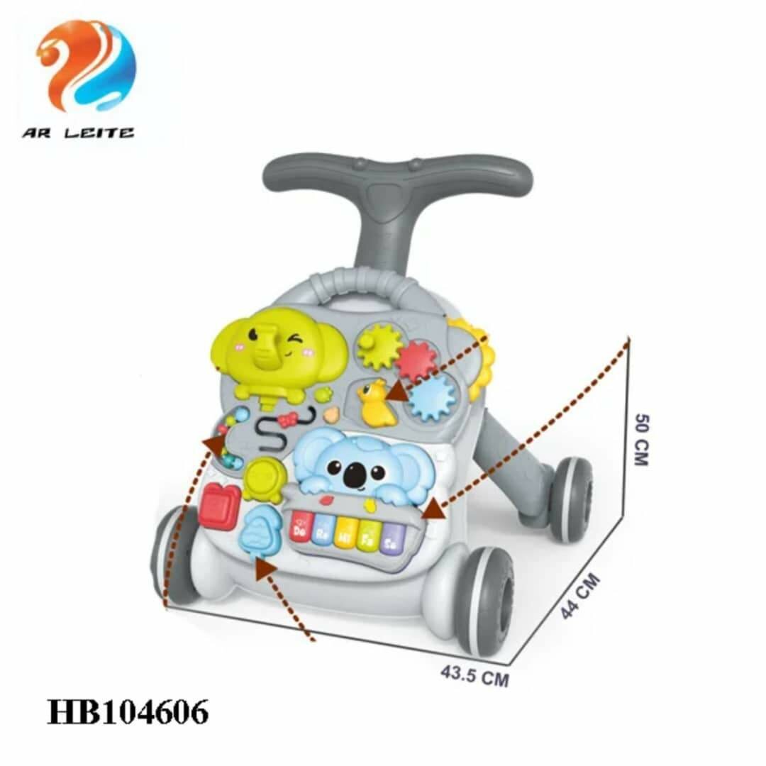 Trotteur pour bébé réglable multifonctionnel pour l'apprenti