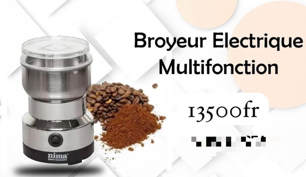 Broyeur Électrique Multifonction