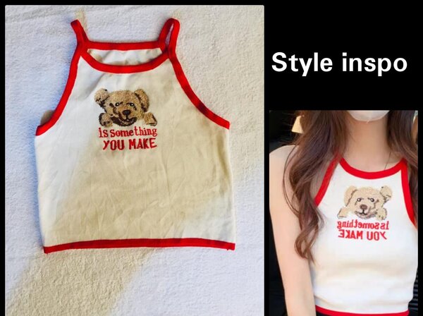 Salaula crop tops and tops