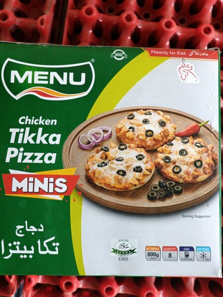 Chicken Tikka pizza minis