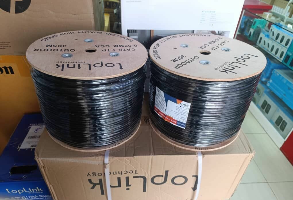 Câble Ethernet CAT6 FTP Extérieur