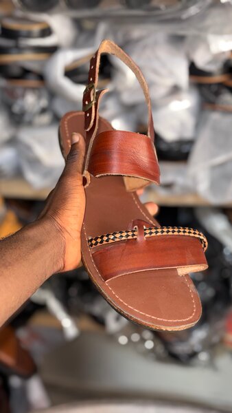 Sandales en cuir pour hommes