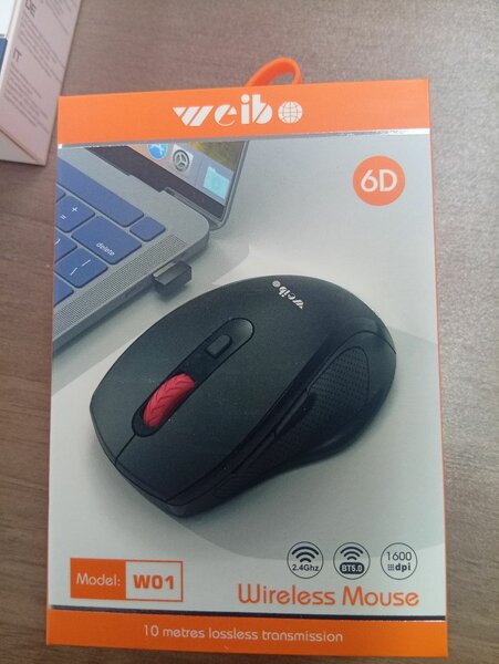 Souris sans fil Weibo 6D