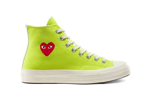 ALL STAR CDG (COMME DES GARÇONS) VERT FLUOR