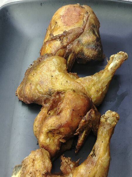 Poulet Frit Croustillant 1/2