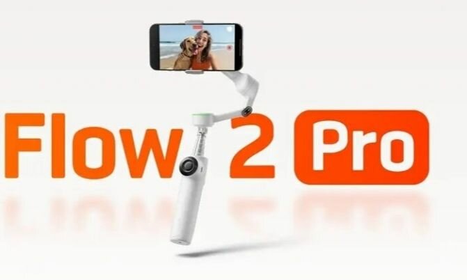 Stabilisateur Insta360 Flow 2 Pro