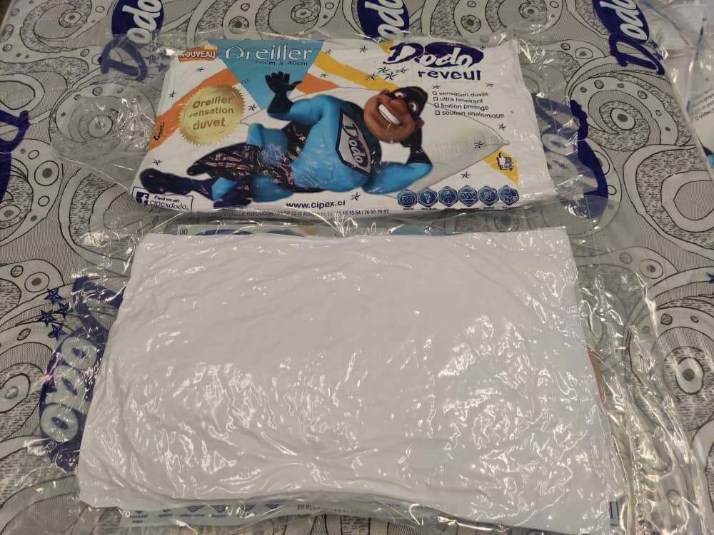 Oreillers Dodo Doux et Dur