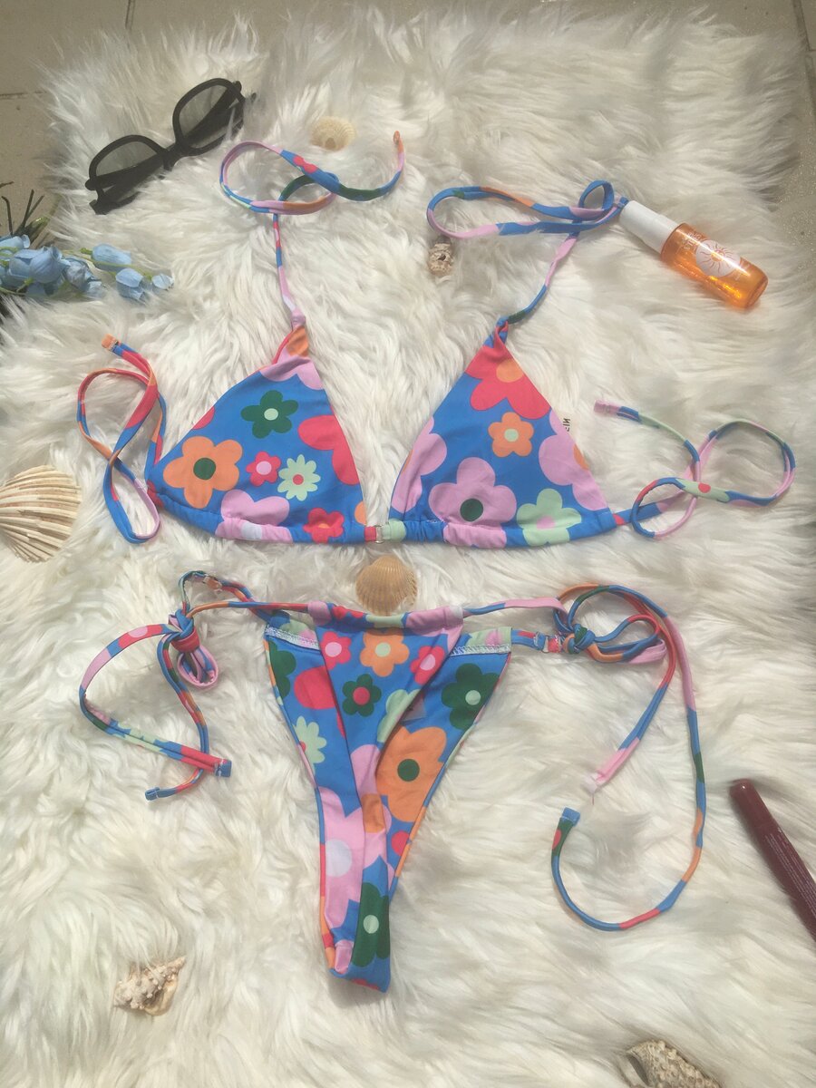 Bikinis Colorés Été Femme