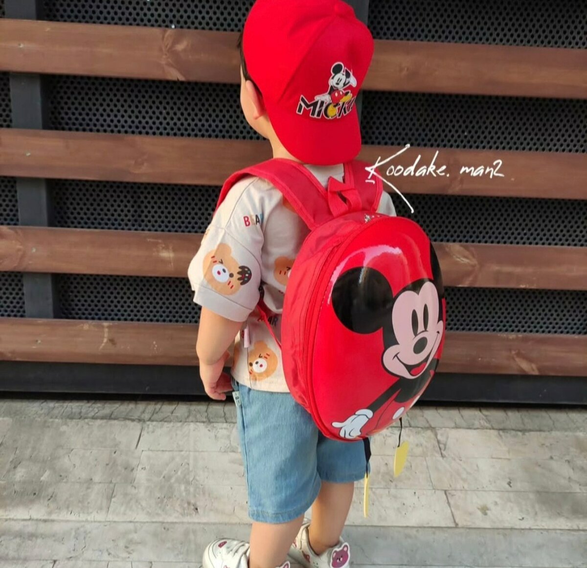 Sac à dos enfant Mickey