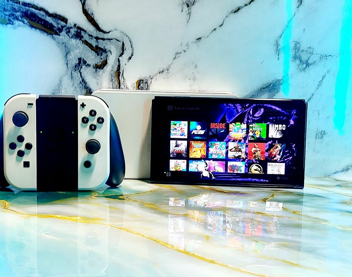 Nintendo Switch Old craqué 28j