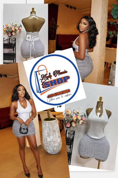 Robe Femme Glamour Paillettes