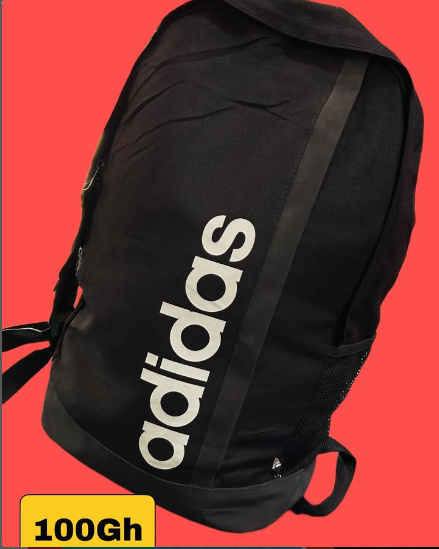 black adidas backpack