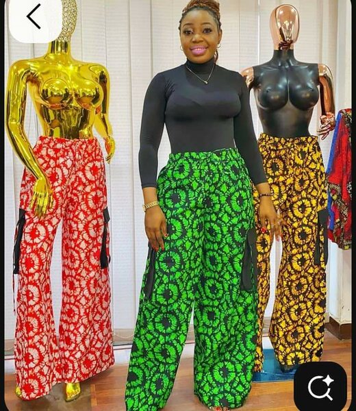 Pantalon en pagne