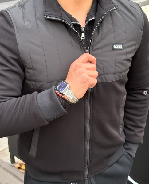 куртка серая мужская