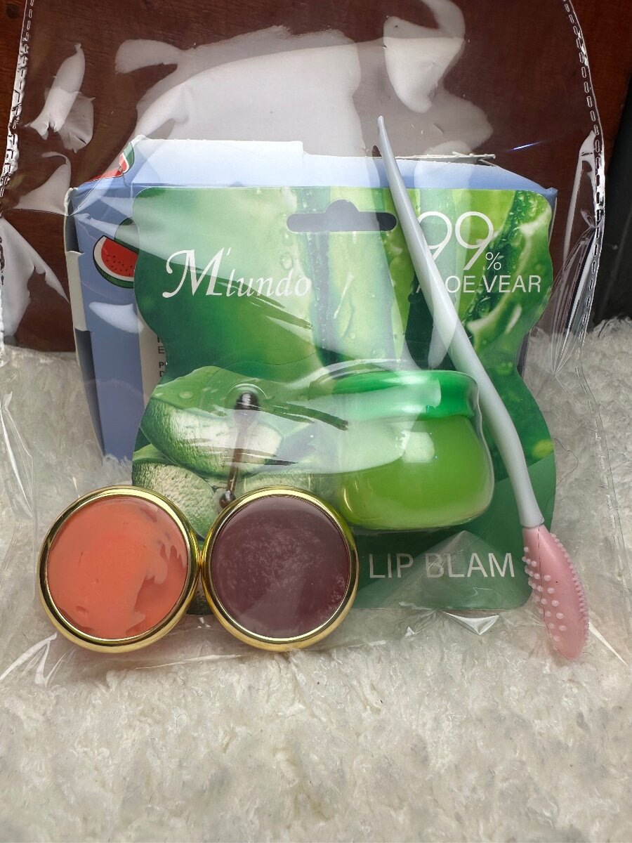 Baume à lèvres aloe vera ensemble