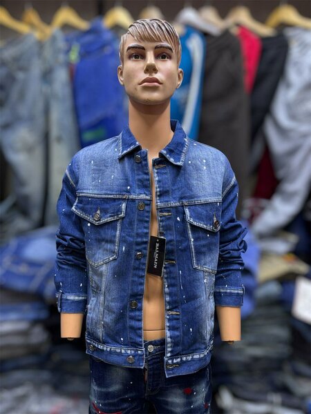 Veste en jean décontractée