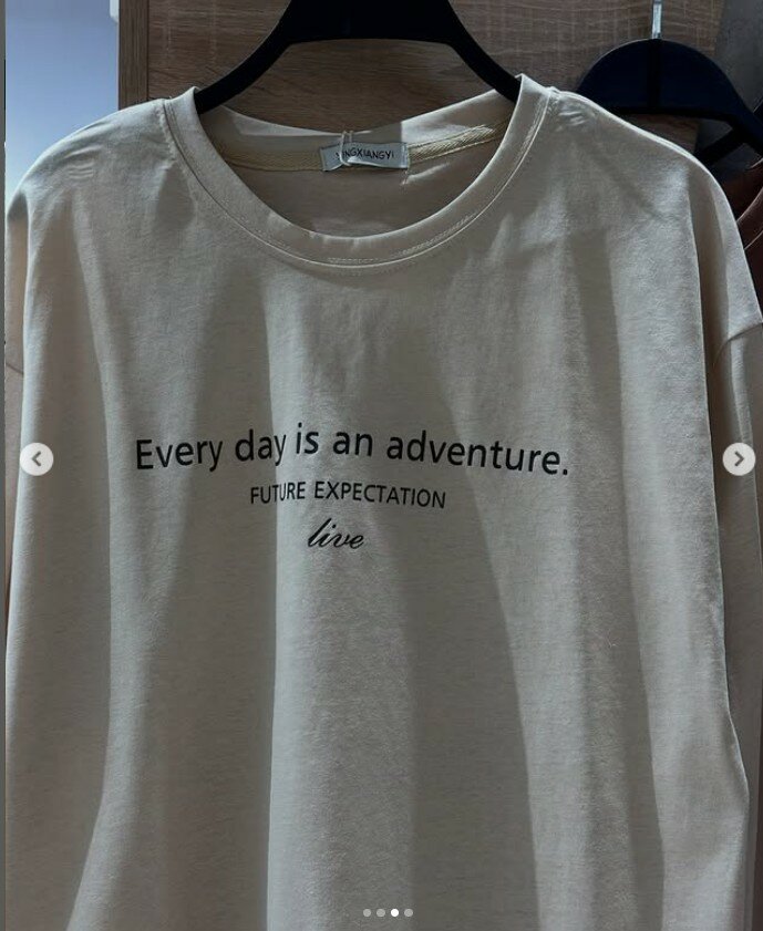 Лонгслив из тонкого хлопка