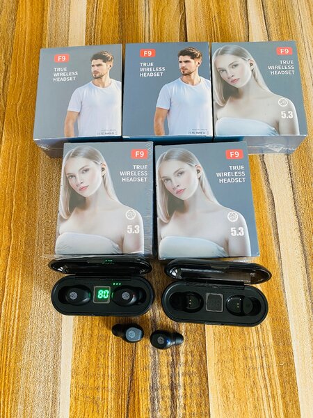 Brand new F9 wireless Bluetooth Earbuds