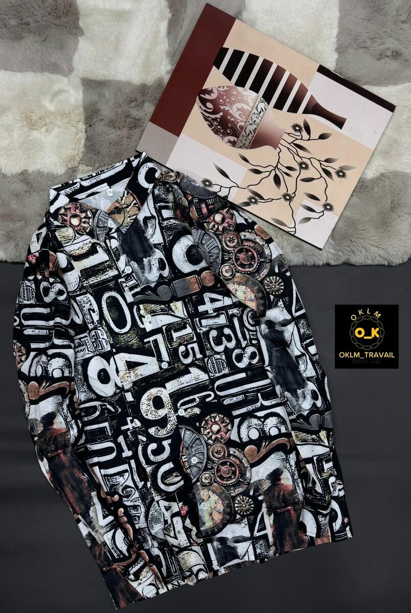 Chemises imprimées élégantes