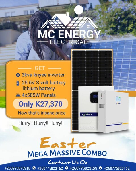 Solar packages on promotion
