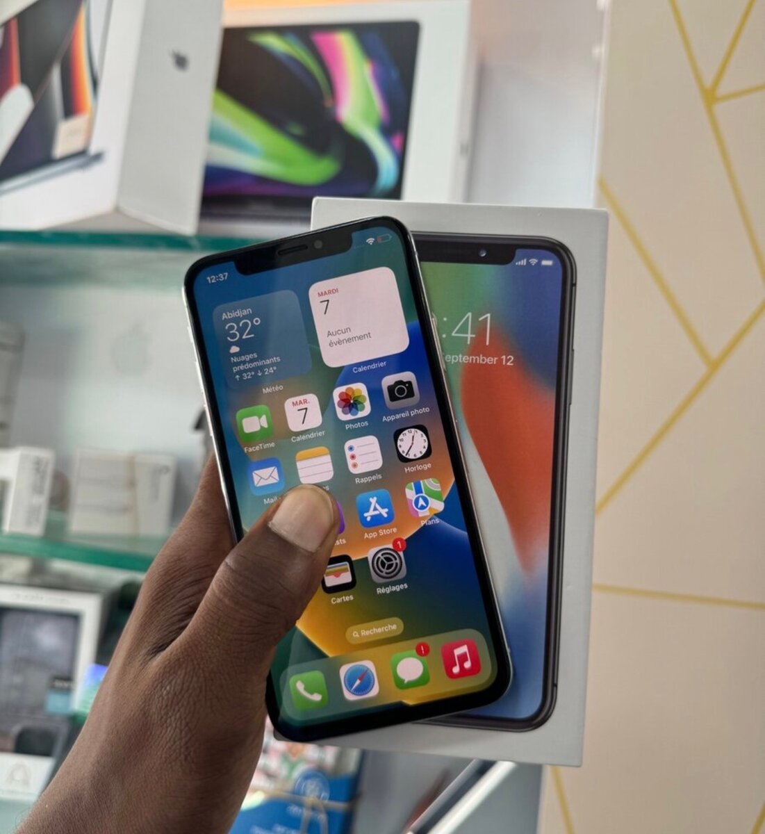 Smartphone moderne et élégant