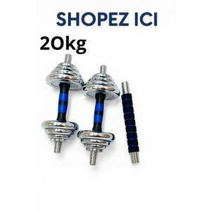 Haltères réglables 20kg