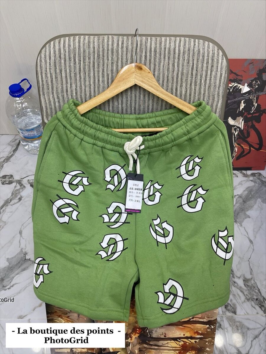 Shorts confort unisex imprimés