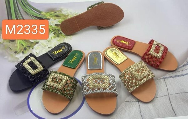 Sandales Max Brodées Élégantes