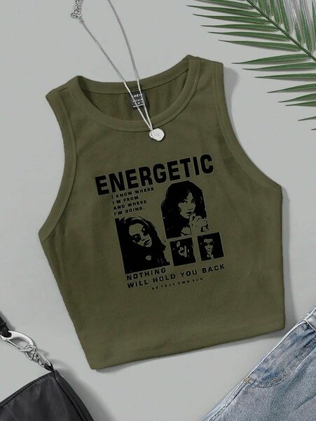 Débardeur Graphique Femme