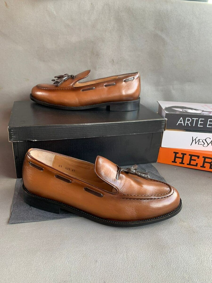 Mocassins en cuir élégants